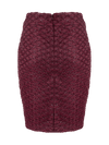 CBK Suits Nouveau Nederdel Mesh Bordeaux