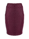 CBK Suits Nouveau Nederdel Mesh Bordeaux