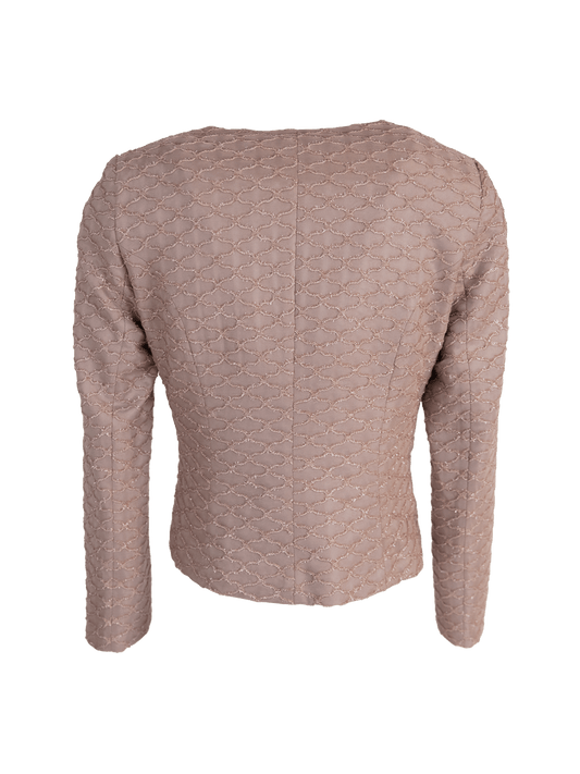 CBK Suits Nouveau Blazer Mesh Varm Beige
