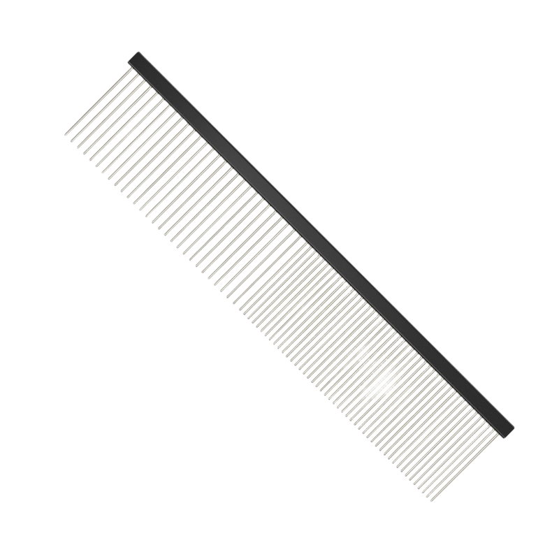 KISS aluminiums 2 i 1 kam, 19 cm lang