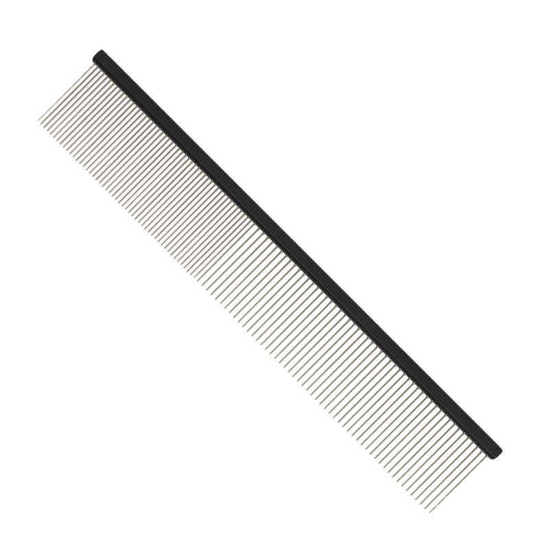 KISS aluminiums 2 i 1 kam, 22 cm lang