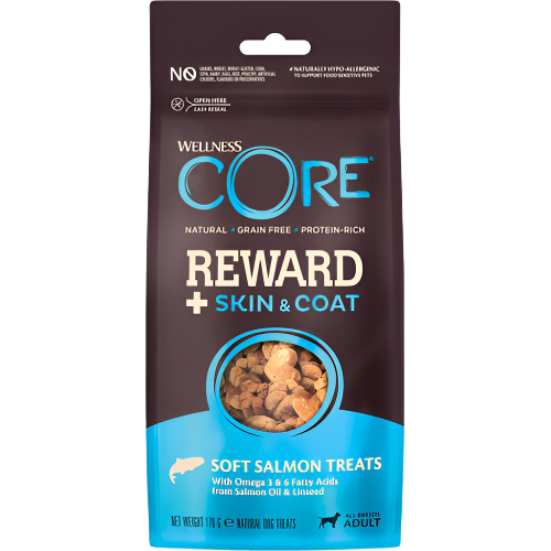CORE Reward+ treats skin & coat