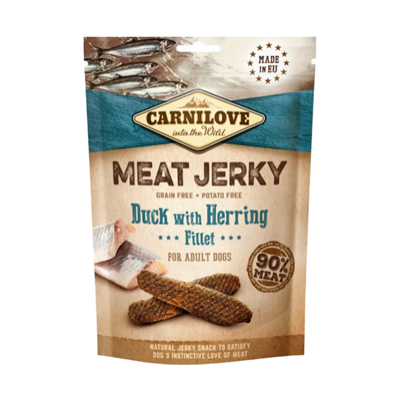 Carnilove Jerky Duck with Herring Fillet