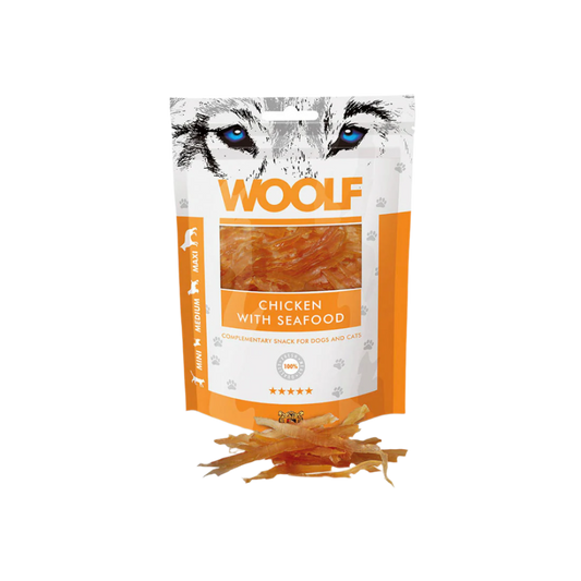 Woolf chicken with seafood