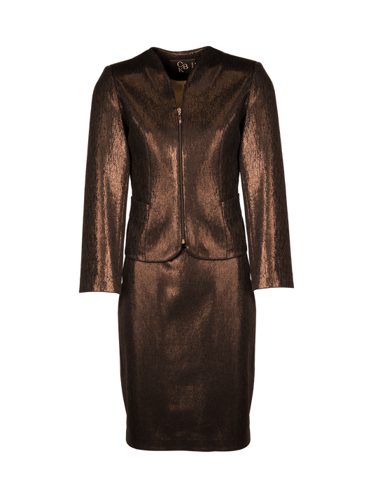 CBK Suits Cartier Suit Metallic Bronze