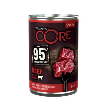 CORE All breed vådfoder 400 gram beef & broccoli