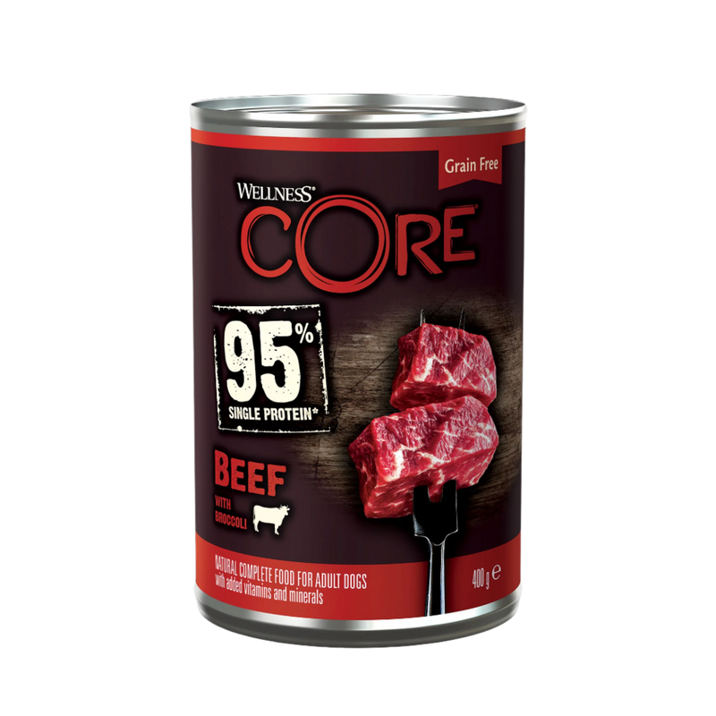 CORE All breed vådfoder 400 gram beef & broccoli