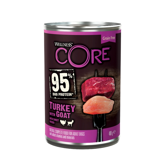 CORE All breed vådfoder 400 gram turkey & goat
