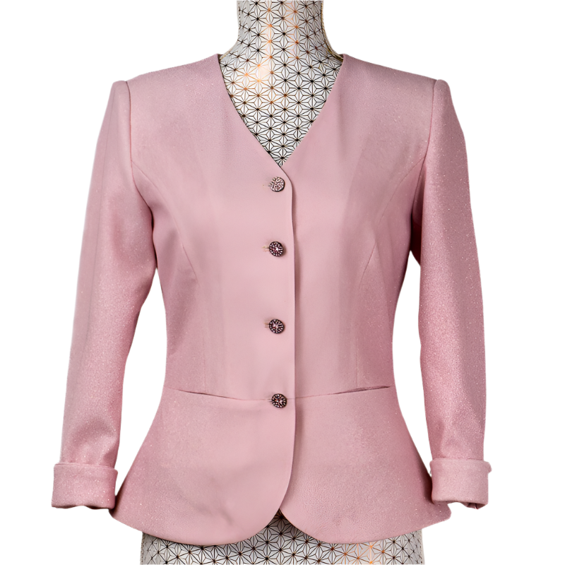 CBK Suit, Safak Bling Jakke - Light Pink