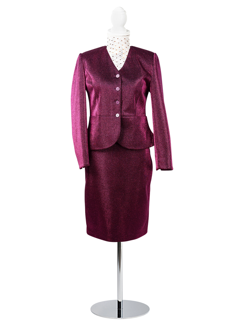 ICY SPARKLING SUIT MAGENTA PINK