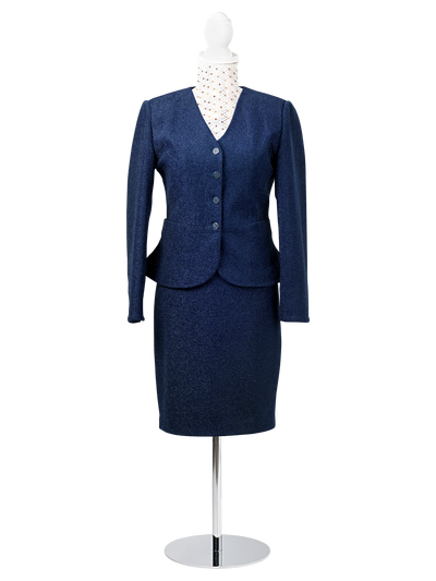 ICY SPARKLING SUIT MIDNIGHT BLUE