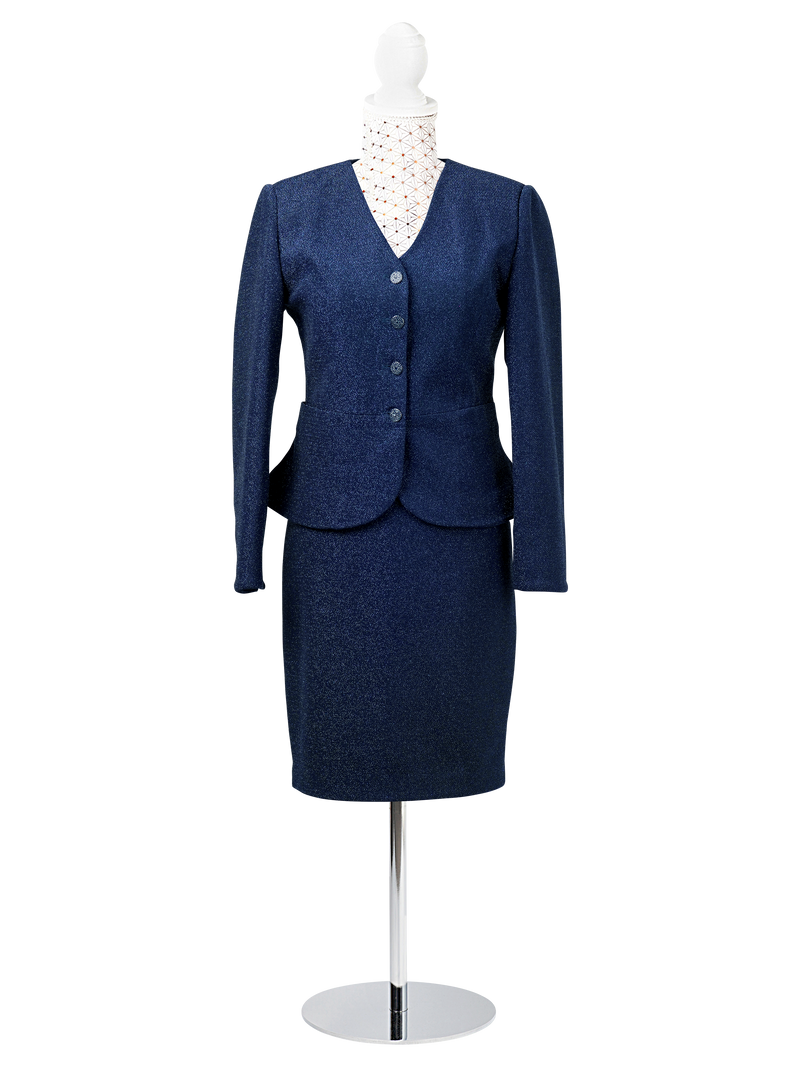 ICY SPARKLING SUIT MIDNIGHT BLUE