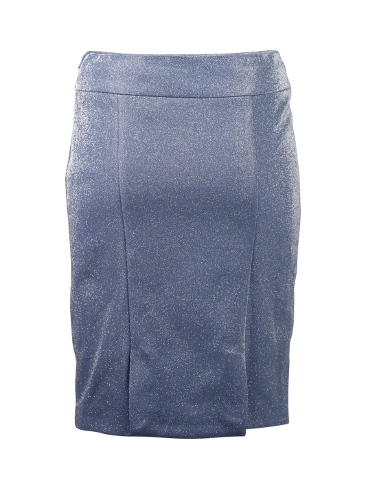 CBK Suits Icy sparkling nederdel glacier blue