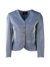 CBK Suits Icy sparkling blazer glacier blue