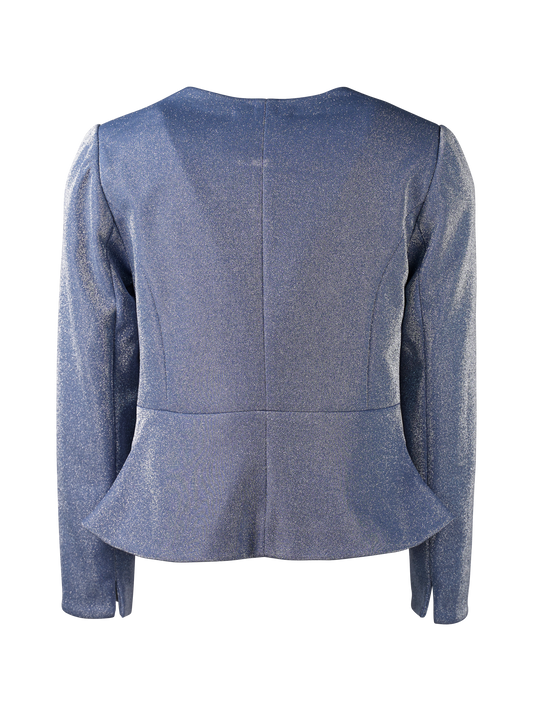 CBK Suits Icy sparkling blazer glacier blue