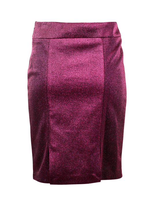 CBK Suits Icy sparkling nederdel magenta pink