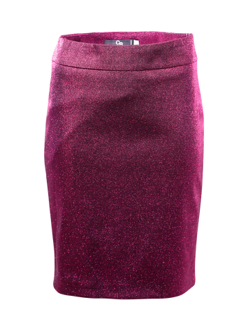 CBK Suits Icy sparkling nederdel magenta pink