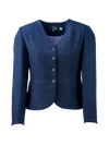 CBK Suits Icy sparkling blazer midnight blue