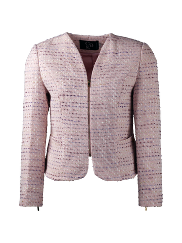 CBK Suits Cartier Tweed Blazer Cherry Blossom