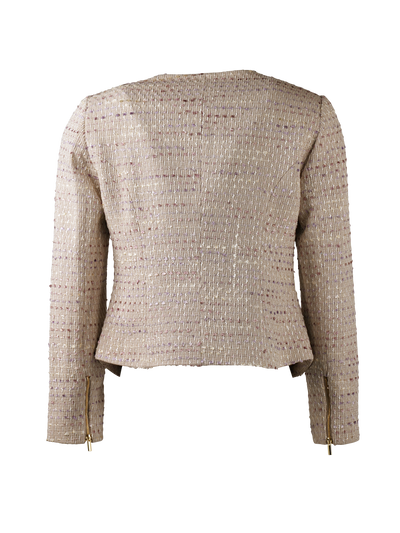 CARTIER CHANEL JAKKE TAUPE