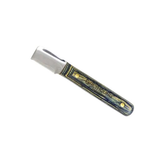 Greyhound detail trimmekniv med buet klinge