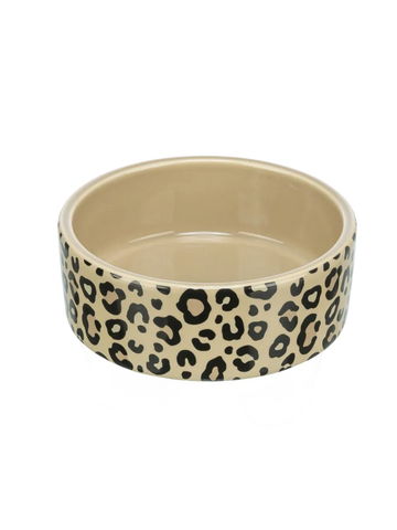 Trixie Hundeskål - Leopard Beige i flere størrelser