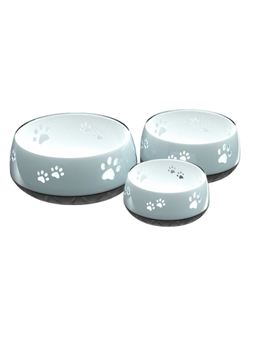 Vandskål med poteaftryk perlemor (flere størrelser)