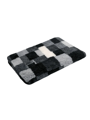 CBK Skridsikker Tykke Vetbed Grålige Nuancer 100x150cm - 30mm Lud