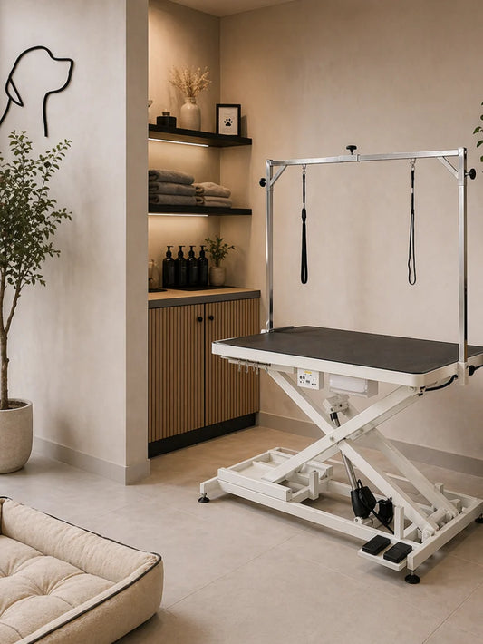 CBK Pro Elektrisk Trimmebord & Elektrisk Hundebadekar – Sampak