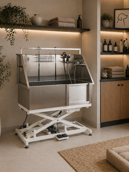 CBK elektrisk trimmebord pro + elektrisk badekar