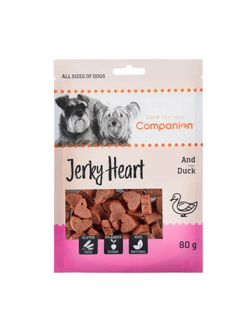 Companion Jerky Heart Duck