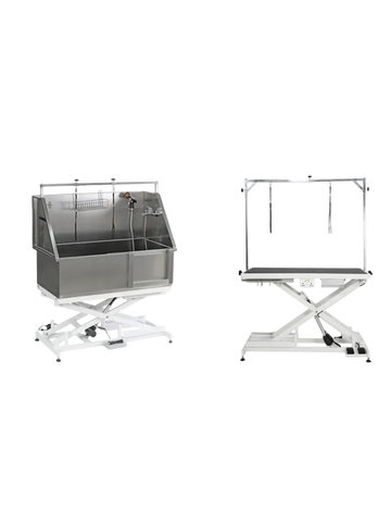 CBK Pro Elektrisk Trimmebord & Elektrisk Hundebadekar – Sampak