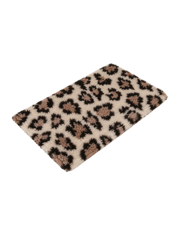 Kratigt Vetbed 100 x 150 cm - Brun Leopard