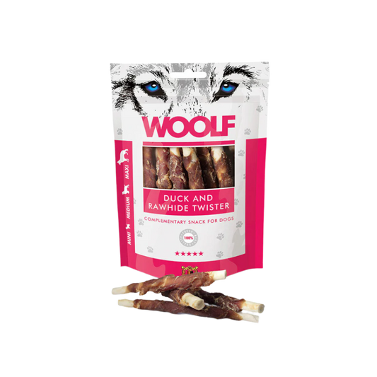 Woolf duck and rawhide twister