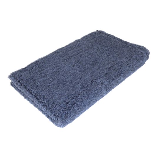 CBK Skridsikker vetbed blåmeleret 100x150cm - 30mm tykt