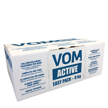 Vom og Hundemat easy pack active fuldfoder 9kg