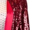 CBK Suits Erva paillet blazer bordeaux