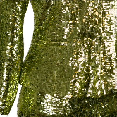 CBK Suits Erva paillet suit lime