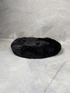 CBK Luksus donut hundeseng sort