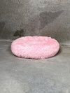 CBK Luksus donut hundeseng lyserød