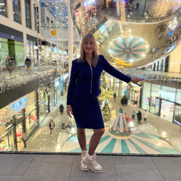 CBK Suits Cartier zipper nederdel cobalt blue