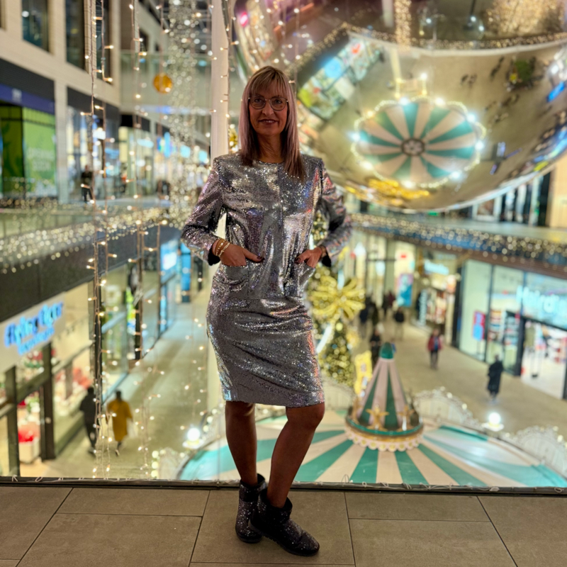 NOUVEAU NEDERDEL LARINA SILVER