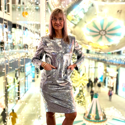 CBK Suits Nouveau suit larina silver