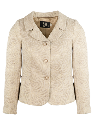 CBK Suits Chili Jacquard Blazer Eucalyptus