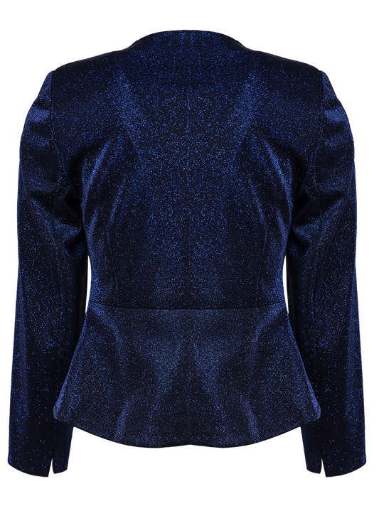 CBK Suits Icy Sparkling Blazer Majorelle Blue