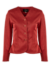 CBK Suits Icy Sparkling Blazer Fiery Red