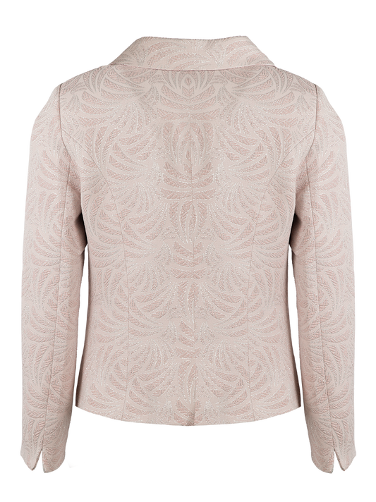 CBK Suits Chili Jacquard Blazer Misty Rose