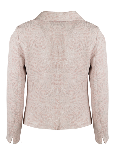 CBK Suits Chili Jacquard Blazer Misty Rose