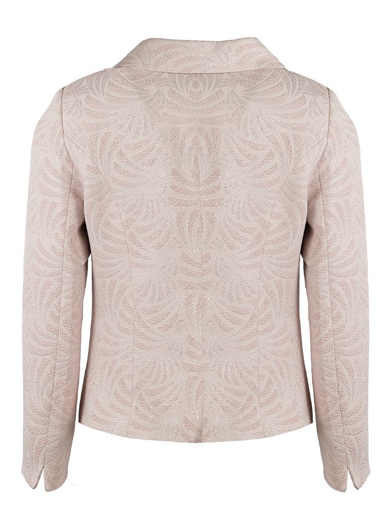 CBK Suits Chili Jacquard Blazer Misty Rose