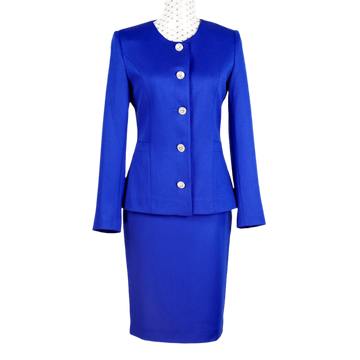 CBK Suits Saraya Classic Blazer Cobalt Blue